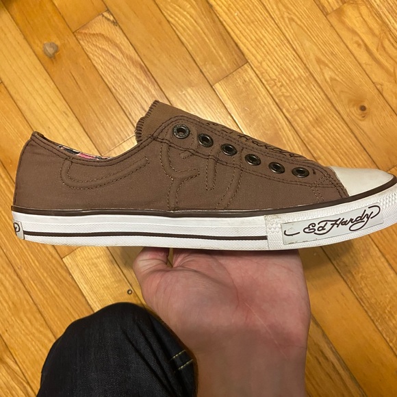 Ed hardy women’s size 10 shoes - Picture 2 of 3